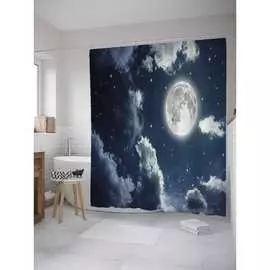 Штора-занавеска для ванной JOYARTY