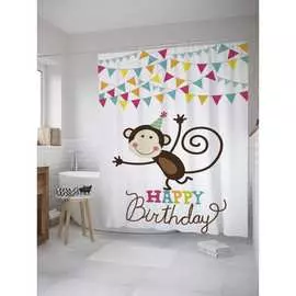 Штора-занавеска для ванной JOYARTY