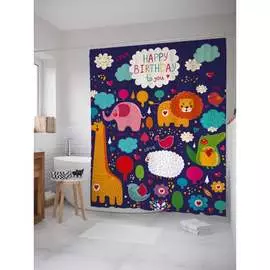 Штора-занавеска для ванной JOYARTY