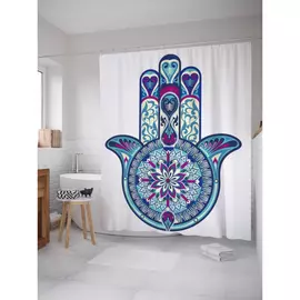 Штора-занавеска для ванной JOYARTY