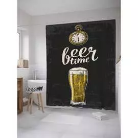 Штора-занавеска для ванной JOYARTY