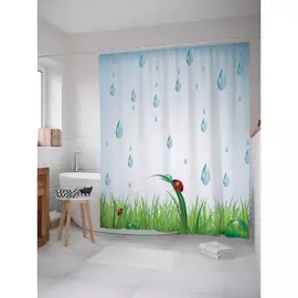 Штора-занавеска для ванной JOYARTY