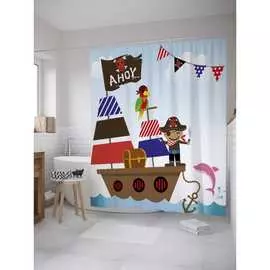 Штора-занавеска для ванной JOYARTY