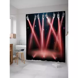 Штора-занавеска для ванной JOYARTY