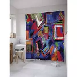 Штора-занавеска для ванной JOYARTY