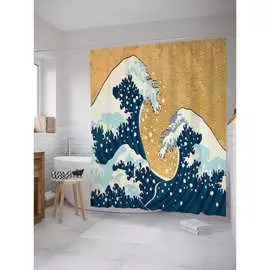 Штора-занавеска для ванной JOYARTY