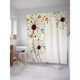 Штора-занавеска для ванной JOYARTY