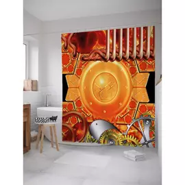 Штора-занавеска для ванной JOYARTY