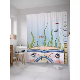 Штора-занавеска для ванной JOYARTY