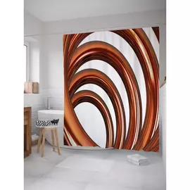 Штора-занавеска для ванной JOYARTY