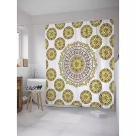 Штора-занавеска для ванной JOYARTY