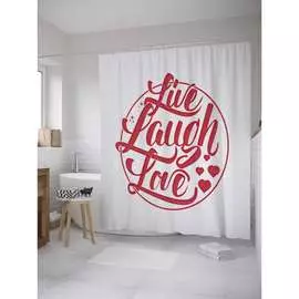 Штора-занавеска для ванной JOYARTY