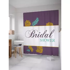 Штора-занавеска для ванной JOYARTY