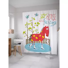 Штора-занавеска для ванной JOYARTY