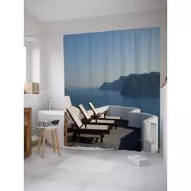 Штора-занавеска для ванной JOYARTY