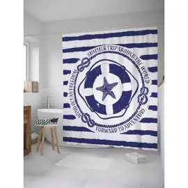 Штора-занавеска для ванной JOYARTY