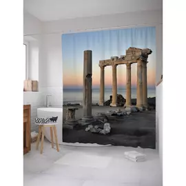 Штора-занавеска для ванной JOYARTY