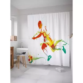 Штора-занавеска для ванной JOYARTY