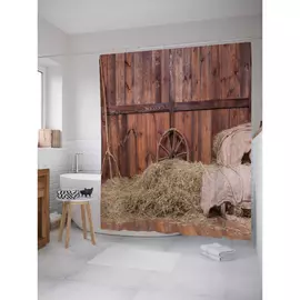 Штора-занавеска для ванной JOYARTY