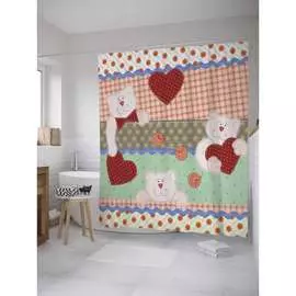 Штора-занавеска для ванной JOYARTY