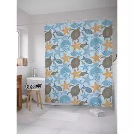 Штора-занавеска для ванной JOYARTY