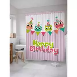 Штора-занавеска для ванной JOYARTY