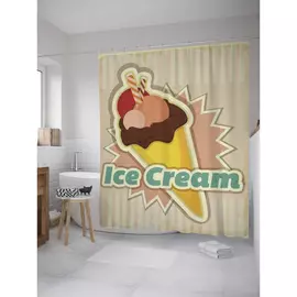 Штора-занавеска для ванной JOYARTY