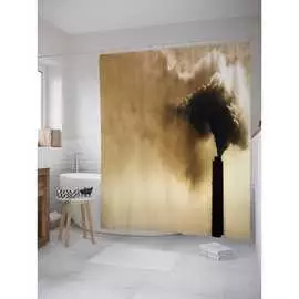 Штора-занавеска для ванной JOYARTY