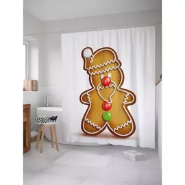 Штора-занавеска для ванной JOYARTY