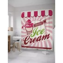 Штора-занавеска для ванной JOYARTY