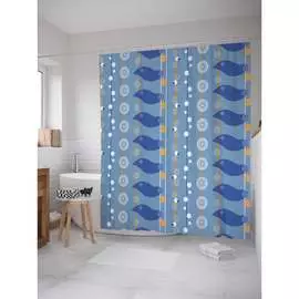 Штора-занавеска для ванной JOYARTY