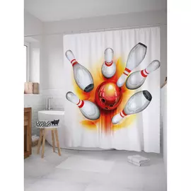 Штора-занавеска для ванной JOYARTY