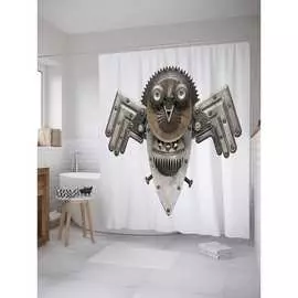 Штора-занавеска для ванной JOYARTY