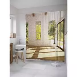 Штора-занавеска для ванной JOYARTY