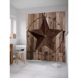 Штора-занавеска для ванной JOYARTY