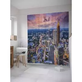 Штора-занавеска для ванной JOYARTY