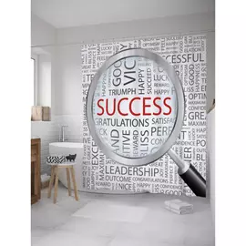 Штора-занавеска для ванной JOYARTY