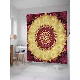 Штора-занавеска для ванной JOYARTY