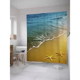 Штора-занавеска для ванной JOYARTY