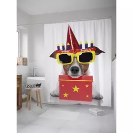 Штора-занавеска для ванной JOYARTY