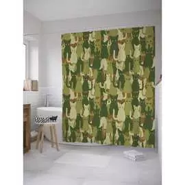 Штора-занавеска для ванной JOYARTY