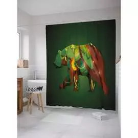 Штора-занавеска для ванной JOYARTY