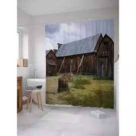 Штора-занавеска для ванной JOYARTY