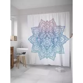 Штора-занавеска для ванной JOYARTY