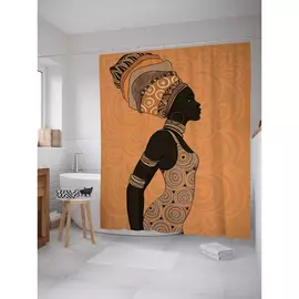 Штора-занавеска для ванной JOYARTY