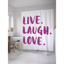 Штора-занавеска для ванной JOYARTY