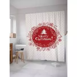 Штора-занавеска для ванной JOYARTY