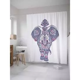 Штора-занавеска для ванной JOYARTY