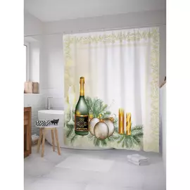 Штора-занавеска для ванной JOYARTY