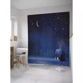 Штора-занавеска для ванной JOYARTY